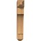 Ekena Millwork Westlake Craftsman Smooth Bracket, Western Red Cedar, 5 1/2"W x 22"D x 34"H BKT06X22X34WTL04SWR - alternate 3